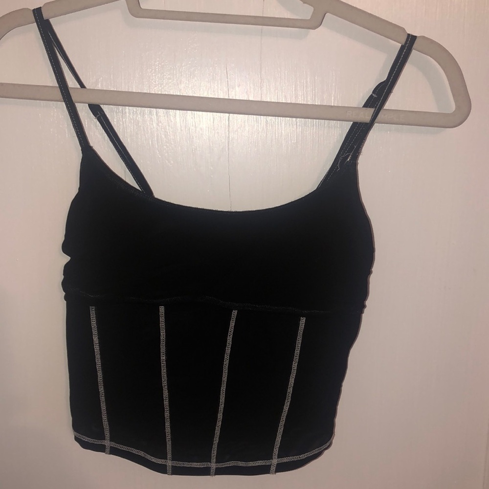 Urban outfitters stretch mesh cami